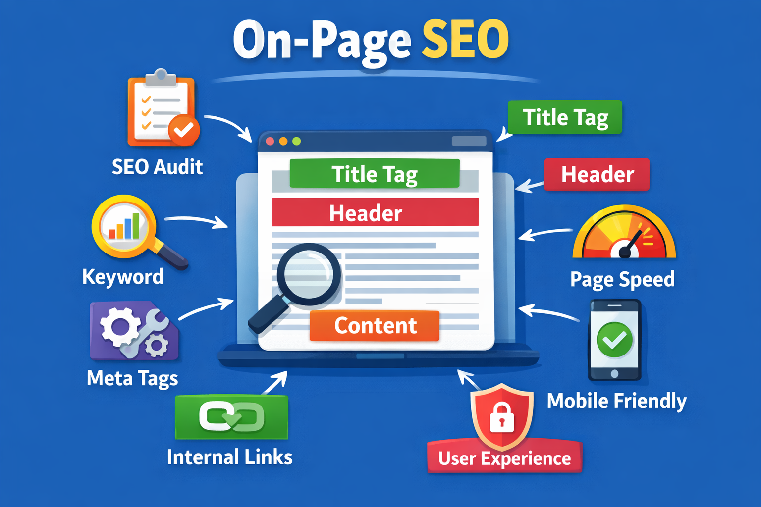 On-page important elements